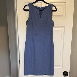 Banana Republic Elegant Blue Midi Dress